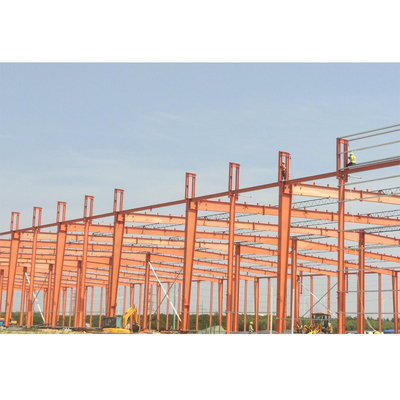 Customized Galvanized Prefabricated Steel Structures with AISI ASTM BS DIN GB JIS Welding Standard - AWS D1.1