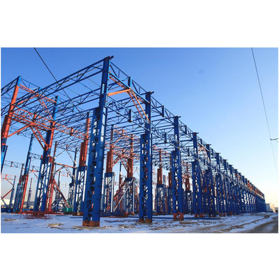 Customized Galvanized Prefabricated Steel Structures with AISI ASTM BS DIN GB JIS Welding Standard - AWS D1.1