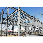 Konstruksi Struktur Baja Bengkel Diversifikasi Industri Pabrikan Q235 / Q345 Modular