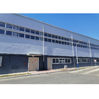 Struktur Baja Astm Prefab Insulated Warehouse 1000 Meter Persegi Bangunan