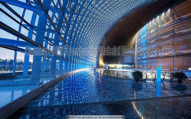 Wide Span High Strength Steel Roof Trusses Prefabricated Steel Structure Shopping Mall