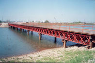 Q345B - Q460C Grade Baja Bailey Bridge Fabrikasi
