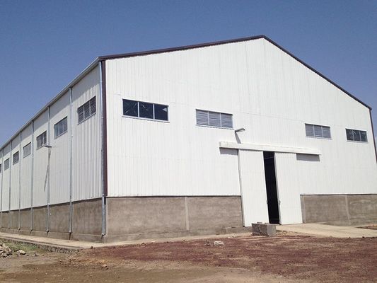 Light Gauge Workshop Steel Structure Industrial Frame Fabricated