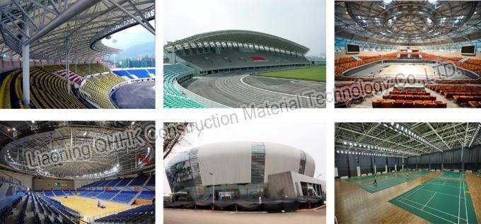 Stadion sepak bola struktur baja yang ekonomis untuk aula olahraga