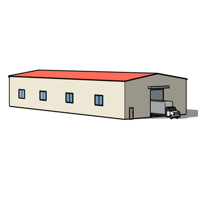 Pre Manufactured Steel Structure Buildings Airport Hangars Metal Warehouse
